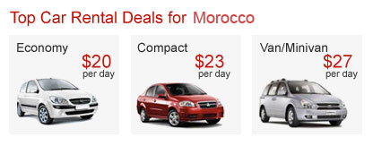 Top Car Rental Deals for Morocco